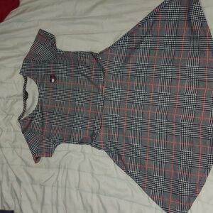 Tommy Hilfiger girls houndtooth skater dress